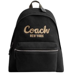 Coach Black Cargo Backpack NWT
